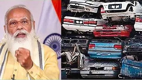 मोदींनी जाहीर केले स्क्रॅपेज पॉलिसी: नव्या वाहनाचे रजिस्ट्रेशन हाेणार फ्री