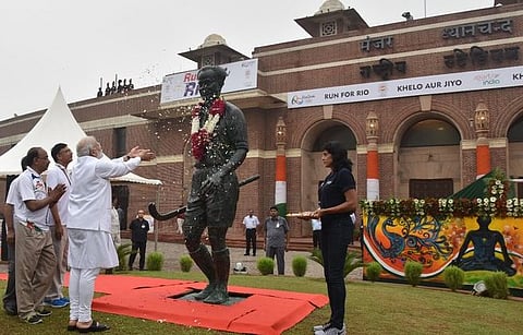 राजीव गांधी खेल रत्न पुरस्कार आता मेजर ध्यानचंद खेल रत्न पुरस्कार या नावाने ओळखला जाणार.