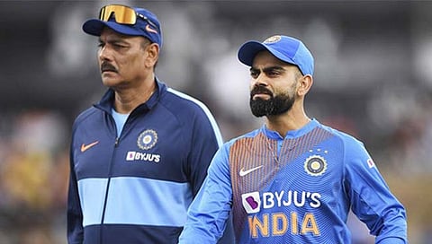 विराट कोहली-रवी शास्त्री