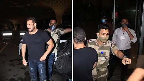 #सलमान खान ला विमानतळावर अडविणारा अधिकारी अडचणीत