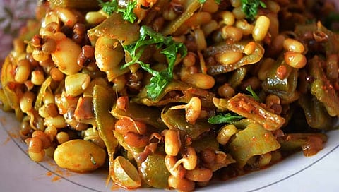 Veg recipe : श्रावणघेवडा-मटकीची भाजी कशी बनवाल?