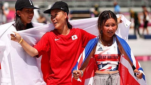 Tokyo Olympic : १२ वर्षाच्या कोकोनाने रौप्य तर १३ वर्षाच्या स्कायने जिंकले कांस्य