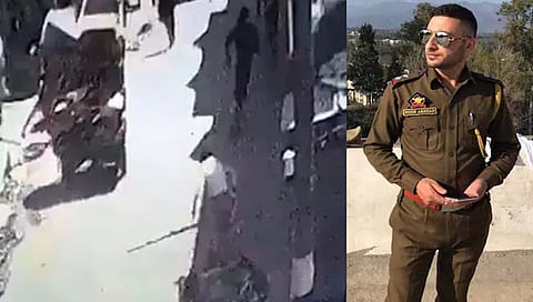 श्रीनगर : दहशतवाद्यांचा गोळीबार उपनिरीक्षक शहीद; व्हिडिओ व्हायरल