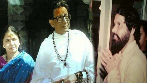 मिनाताई ठाकरे, बाळासाहेब ठाकरे आणि आनंद दिघे