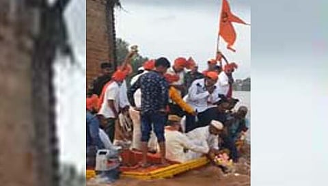 सांगली गणपती विसर्जन; नावेतील गर्दीमुळे दुर्घटनेचा धोका