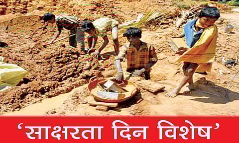 ऊसतोड, वीटभट्टी कामगारांच्या मुलांची साक्षरता कागदावरच!