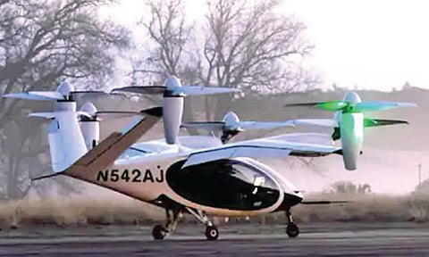 इलेक्ट्रिक एअर टॅक्सी ची ‘नासा’कडून टेस्टिंग