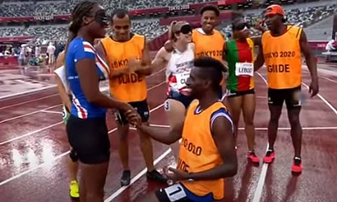 ‘सांग प्रिये तू माझी होशील का..?’ टोकियो पॅरालिम्पिकमध्ये अंध धावपटूला मार्गदर्शकाने केले प्रपोज!