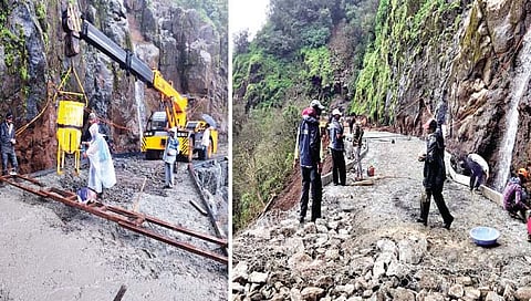 आंबेनळी घाट चार दिवसांत होणार सुरु