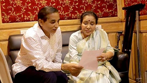 आशाताई यांनी वयाच्या ८८ वर्षी गायलं ‘हवाहवाई’साठी गाणं