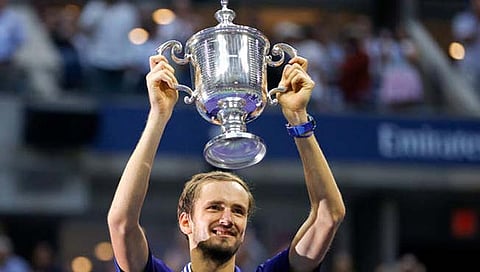 US Open : डॅनिल मेदवेदेवने पटकावले ‘अमेरिकन ओपन’चे विजेतेपद