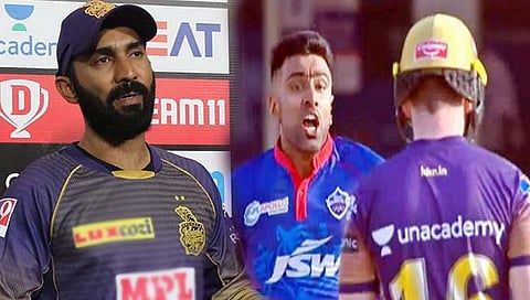 अश्विन- मॉर्गन वाद : दिनेश कार्तिकने सांगितले वादाचे कारण