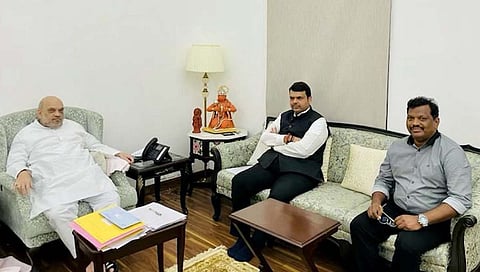 fadanvis meets amit shah : देवेंद्र फडणवीस यांनी घेतली अमित शहांची भेट