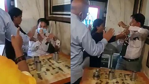 कल्याण : महिलेशी अश्लील संभाषण करणाऱ्या मंत्रालयीन अधिकाऱ्याला महिलांनीच चोपले!