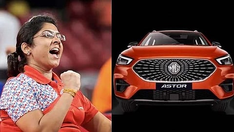 रौप्यपदक विजेत्या भाविनाबेन पटेल ला मिळणार आलीशान एमजी एस्टर