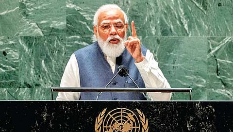 दहशतवादाचा हत्यार म्हणून वापर धोकादायक : नरेंद्र मोदी
