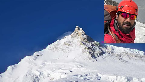 mount manaslu : गिरिप्रेमी जितेंद्र गवारेची 8163 मीटर शिखरावर चढाई