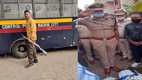 नाशिक पोलिस आयुक्तांनी दिला त्या पोलिस कर्मचाऱ्याला खांदा