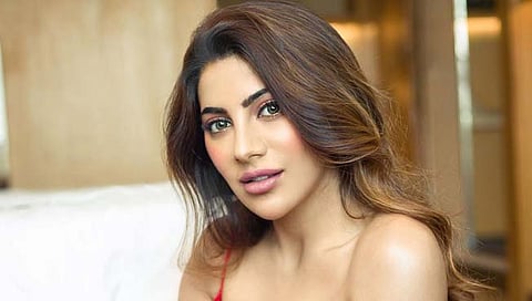 निक्की तंबोली हिने वर उडवला पिंक ड्रेस अन्… (Video Viral)