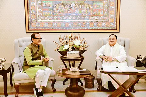 मध्य प्रदेशात नेतृत्वबदल? शिवराज सिंग चौहान यांचा तातडीचा दिल्ली दौरा