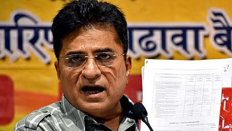 कोल्हापूर : किरीट सोमय्या यांनी घेतले अंबाबाईचे दर्शन