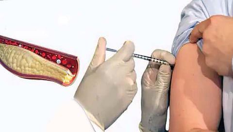 कोलेस्टेरॉल घटवणारी लस, ब्रिटनमध्ये निर्मिती