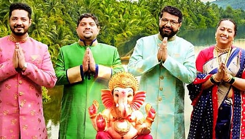 अवधूत गुप्ते-स्वप्नील बांदोडकर यांच्या आवाजात ‘कोकणचा गणपती’