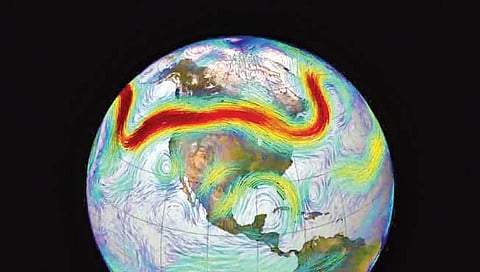 ग्रीनहाऊस वायूंमुळे बदलू शकतात अटलांटिकवरील वारे