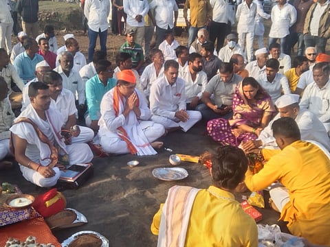 २६ वर्षांनंतर नेर तलावाचे जलपूजन आमदार महेश शिंदे यांच्या हस्ते