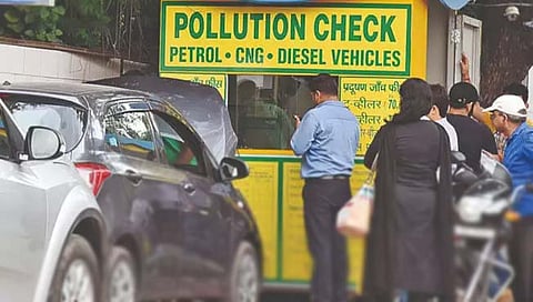 राजधानीत ‘पीयूसी’ तपासणीसाठी ५०० पथकांची तैनाती; आप’ सरकारचा निर्णय