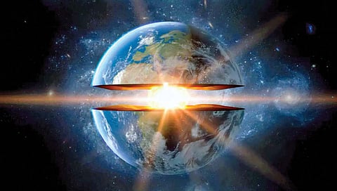 पृथ्वीचा गाभा कठीण नाही?