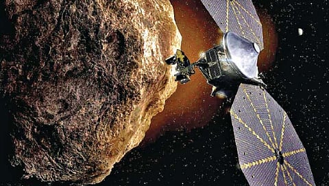 गुरू जवळील लघुग्रहांच्या अभ्यासासाठी ‘नासा’च्या ‘ल्युसी’ यानाचे यशस्वी प्रक्षेपण