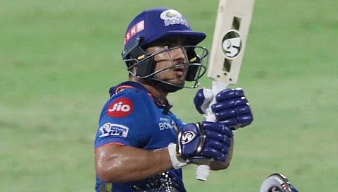 Rajasthan vs Mumbai : मोक्याच्या क्षणी किशनचे अर्धशतक, मुंबईची विजयासह रनरेटमध्ये सुधारणा