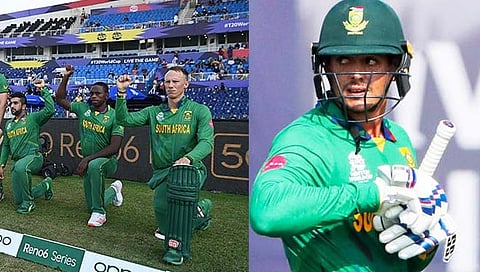 वर्णभेद विरोधी अभियान : क्विंटन डिकॉक याने आफ्रिकन बोर्डाचे फेटाळले निर्देश