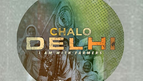 Farmer Protest chalo delhi : सरकारच्या निषेधार्थ चलो दिल्लीचा नारा देत शेतकऱ्यांची ‘काळी दिवाळी’