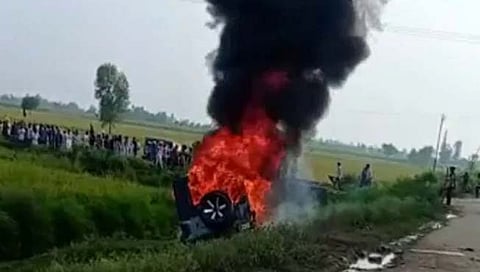 lakhimpur kheri : रस्त्यावर चिरडलेल्या शेतकऱ्यांच्या वारसांना ४५ लाखांची मदत