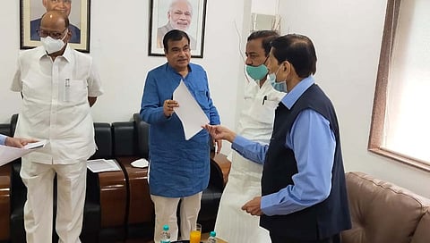 sharad pawar meets gadkari : गडकरी -पवार भेटीने राजकीय चर्चेला उधाण