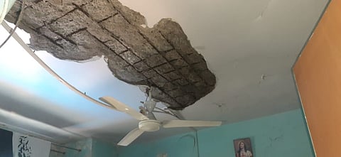 माटुंगा लेबर कॅम्पमध्ये स्लॅब कोसळून २ जखमी