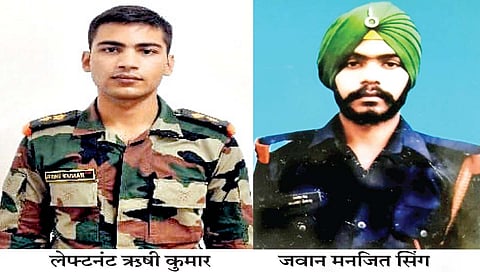 एलओसीवर रहस्यमय स्फोट; लष्करी अधिकार्यासह 2 शहीद