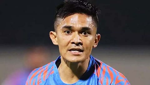 Sunil Chhetri : सुनील छेत्रीची महान फुटबॉलपटू पेले यांच्या विक्रमाशी बरोबरी