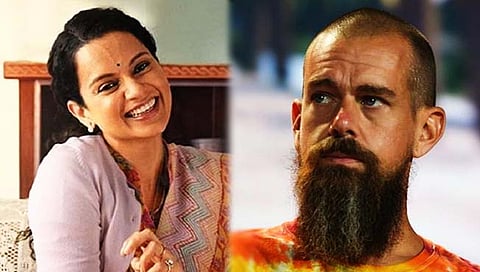 Jack Vs Kangna : ट्विटर सीईओ जॅक डाॅर्सीच्या राजीनाम्यानंतर कंगना खूश