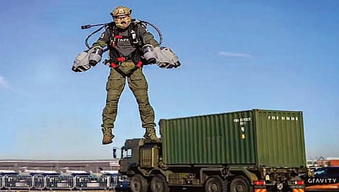 जेट सूट : आता लढताना हवेतही उडू शकतील सैनिक!