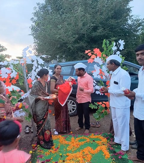 Baby girl welcome : लेक आली घरा, स्वागताचा थाट-माट न्यारा