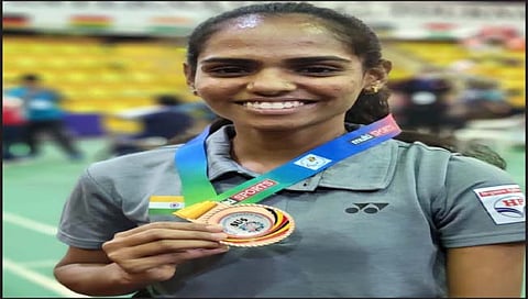 आरती पाटील हिला कास्यपदक