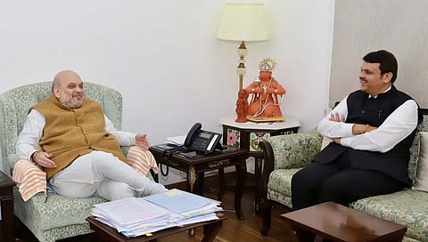 bjp leader devendra fadanvis : दिल्लीत झालेल्या भेटींवर विरोधीपक्ष नेते देवेंद्र फडणवीस यांची स्पष्टोक्ती