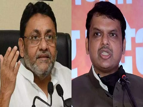 Malik vs Fadnavis: देवेंद्र फडणवीस यांनी बनावट नोटांचे रॅकेट चालवले; नवाब मलिक यांचा गंभीर आरोप