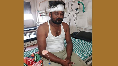 बेल्हे शहर युवक राष्ट्रवादी काँग्रेस अध्यक्षांवर प्राणघातक हल्ला