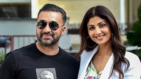 Raj Kundra : शिल्पा शेट्टीचा पती धाय मोकलून रडला! म्हणाला,” माझी मुले आणि…” (video)