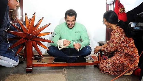 Sabarmati Ashram : सल्लूभाईची साबरमती आश्रमातील गांधीगिरी