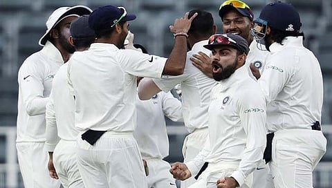 अन विराट कोहलीच्या दीड शतकी खेळीने द. आफ्रिकेला घाम फोडला